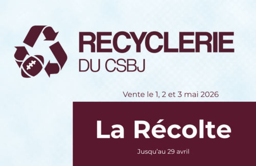 Le CSBJ Rugby lance sa Recyclerie ! 