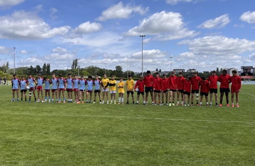 La section rugby de Sainte Claire d'Assise vice championne de rugby à 7 de l'UGSEL !