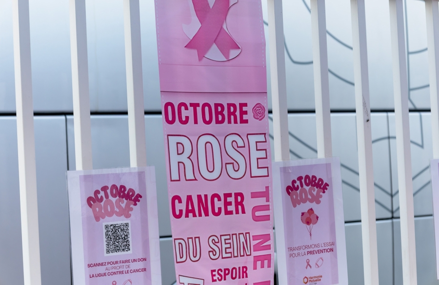 Octobre rose avec Harmonie Mutuelle !