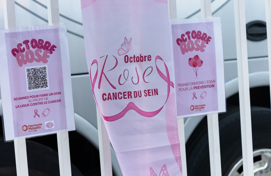 Octobre rose avec Harmonie Mutuelle !