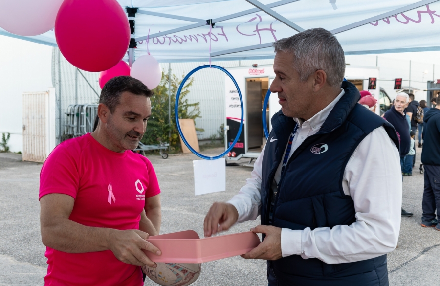 Octobre rose avec Harmonie Mutuelle !